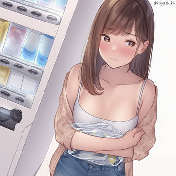 憧れのサークルの美人な先輩にコンビニ前で会ったけど…