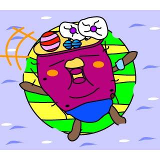 イモずんぐり　休日