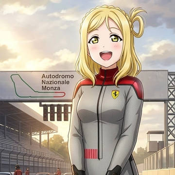 フェラーリVGTレーシングスーツ 小原鞠莉