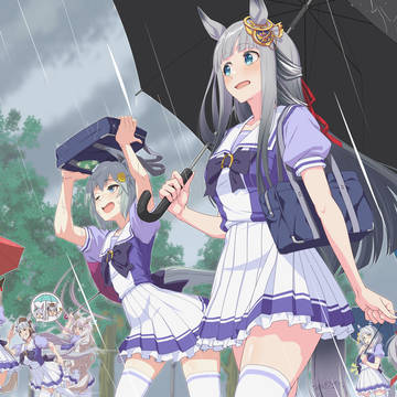 トレセン学園梅雨入り -芦毛部-