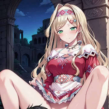ライラ・アルストロメイリア 普段着 クンニ