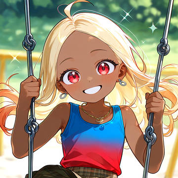 オリキャラ褐色娘その3