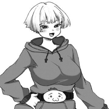デラックスなベルトを腰に巻けちゃう女