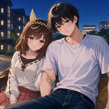 お兄ちゃんと夜のデート