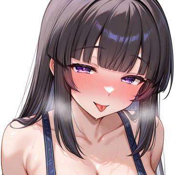 スク水黒スト　水衣