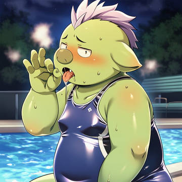 ゴブタ スク水