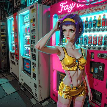 FAYE - THE CITY OF NEON LIGHTS