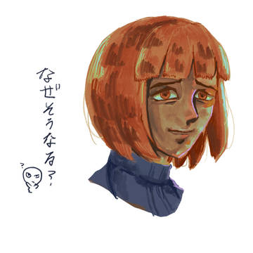 フィナレさん(なんか変な描き方したすがた)