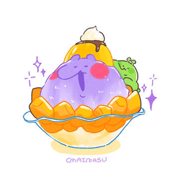 マンゴかき氷