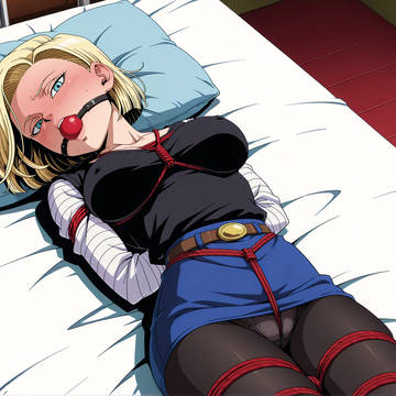 Android 18 Bondage 2 [AI]
