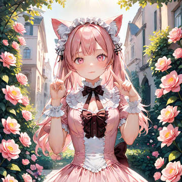 猫のお嬢さん