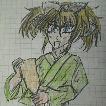 Mittelt in Yukata