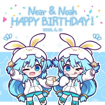 🩵お誕生日おめでとうニアノアちゃん💙