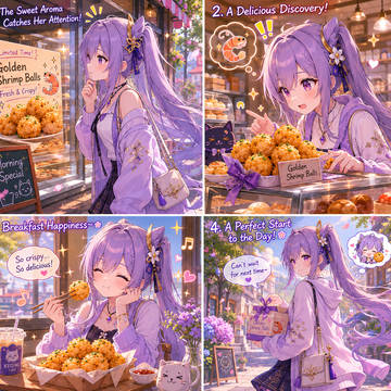 Keqing favorite food 🍤