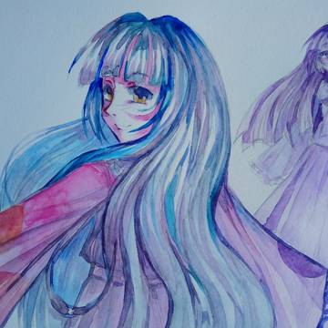 蓬莱山 輝夜 と 野外制作