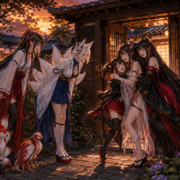 夜、水晶玉