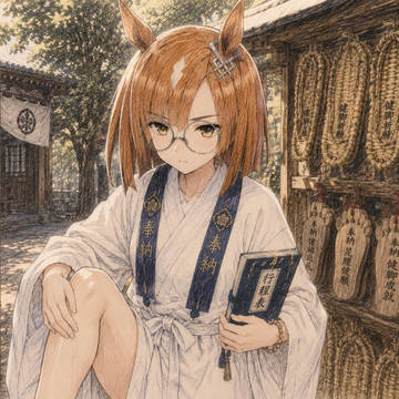 白装束のウマ娘たち ー 巡礼編 #87 イクノディクタス