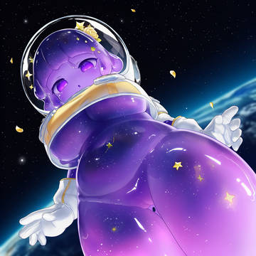 星云侵蚀的宇航服