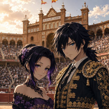 Shinobu and Giyuu in Las Ventas