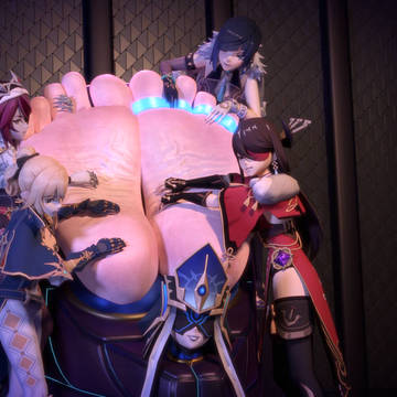 Genshin Gang Tickling