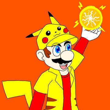 ピカチュウマリオ⚡️🐭