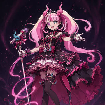 小牧駒美　darkコーデ化