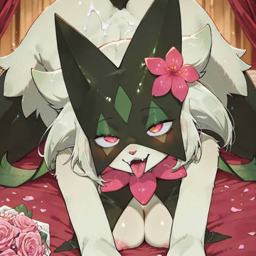 3 Sexy Furry Meowscarada pokemon