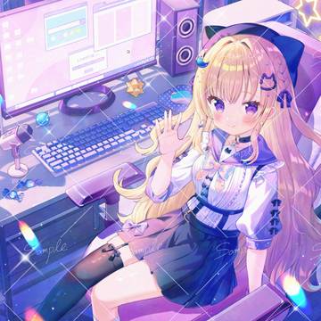 【お仕事】月城ルイさん配信用OP動画