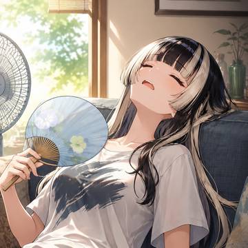 夏バテらでんちゃん