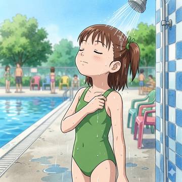 Jeri's Refreshing Pool Shower