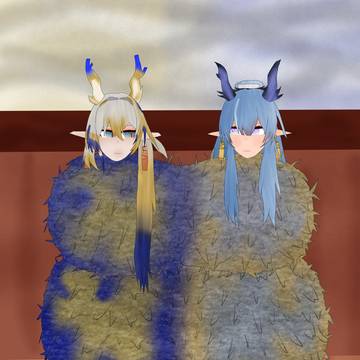 Shu and Ling enfloofed together