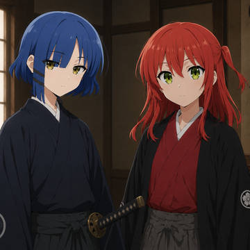 長野主膳(山田リョウ)×橋本左内(喜多郁代)