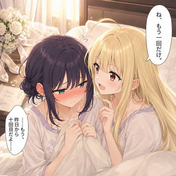 誓いの翌朝、もう一回。