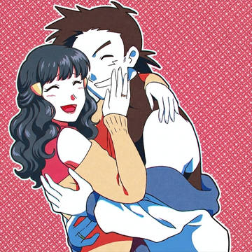 Ash e Dawn PearlShipping Love