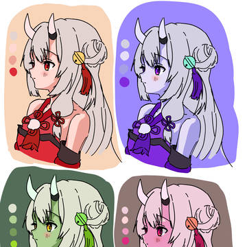 肌も色んな色になる余