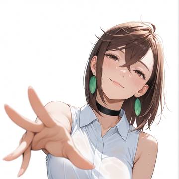 水着とOLの綾瀬桃さん