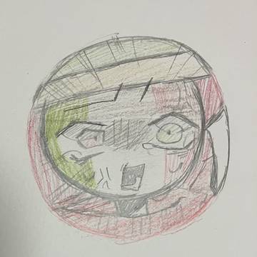 もかちゃんのTwitterアイコン模写してみた