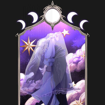 Tarot card - Moon