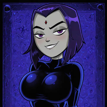big and cheeky Raven