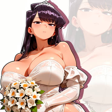 Komi is waiting...