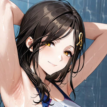 水着で脇見せポーズにじさんじ