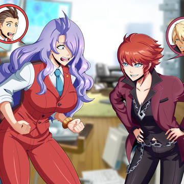 Apollo and Klavier's Fate(AAxFE)