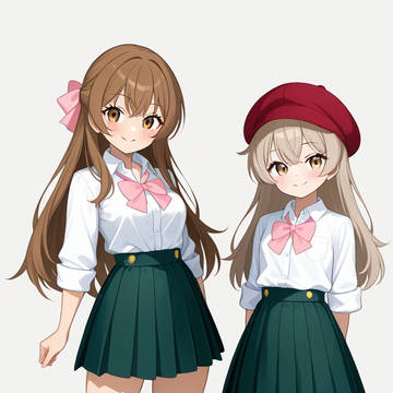 Bea & Lila new uniform v1