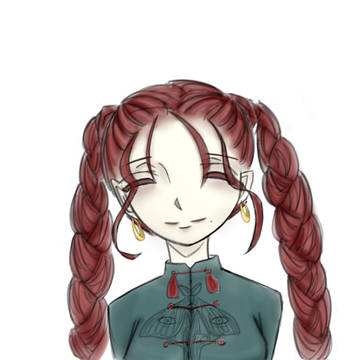 赤毛のお姉さん