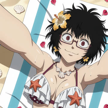 Sally (Black Clover) Beach Waifu