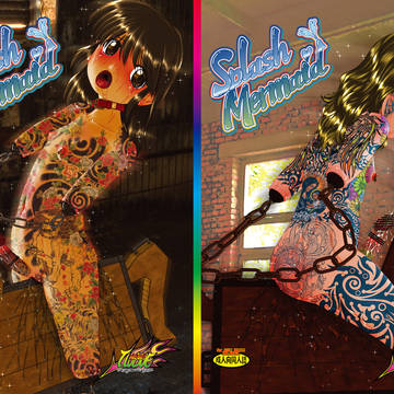 夏コミ（C108）新刊「Splash Mermaid」表紙