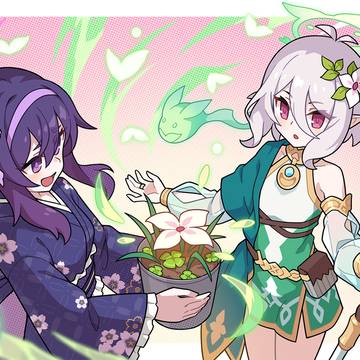 開花