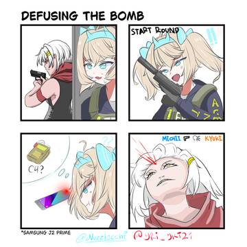 Defusing the bomb (parody)