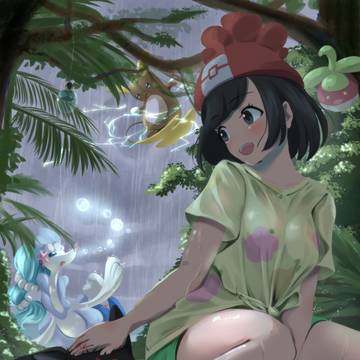 アローラ雨宿り