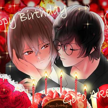 明智お誕生日絵
